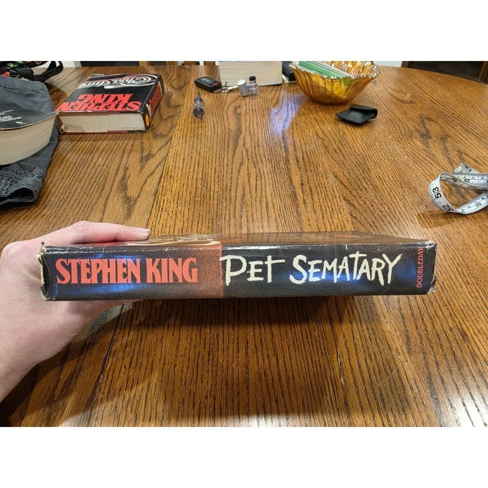 Pet Sematary Stephen King True 1st HC DJ 